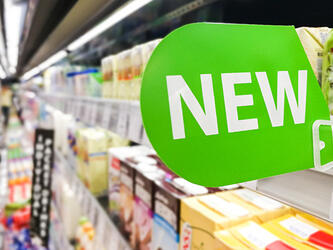 New product signange